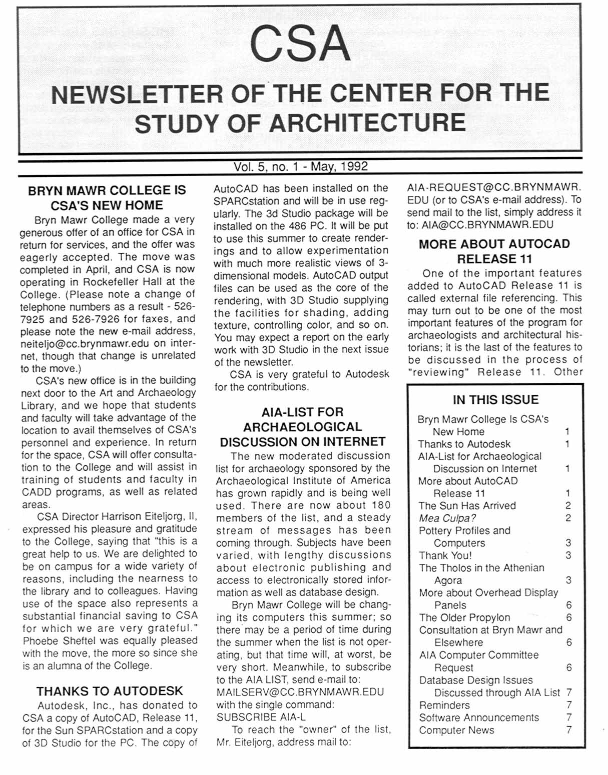 Scanned Image of Page 1, vol 5, no 2